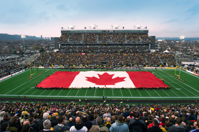 Hamilton Tiger-Cats vs Winnipeg Blue Bombers