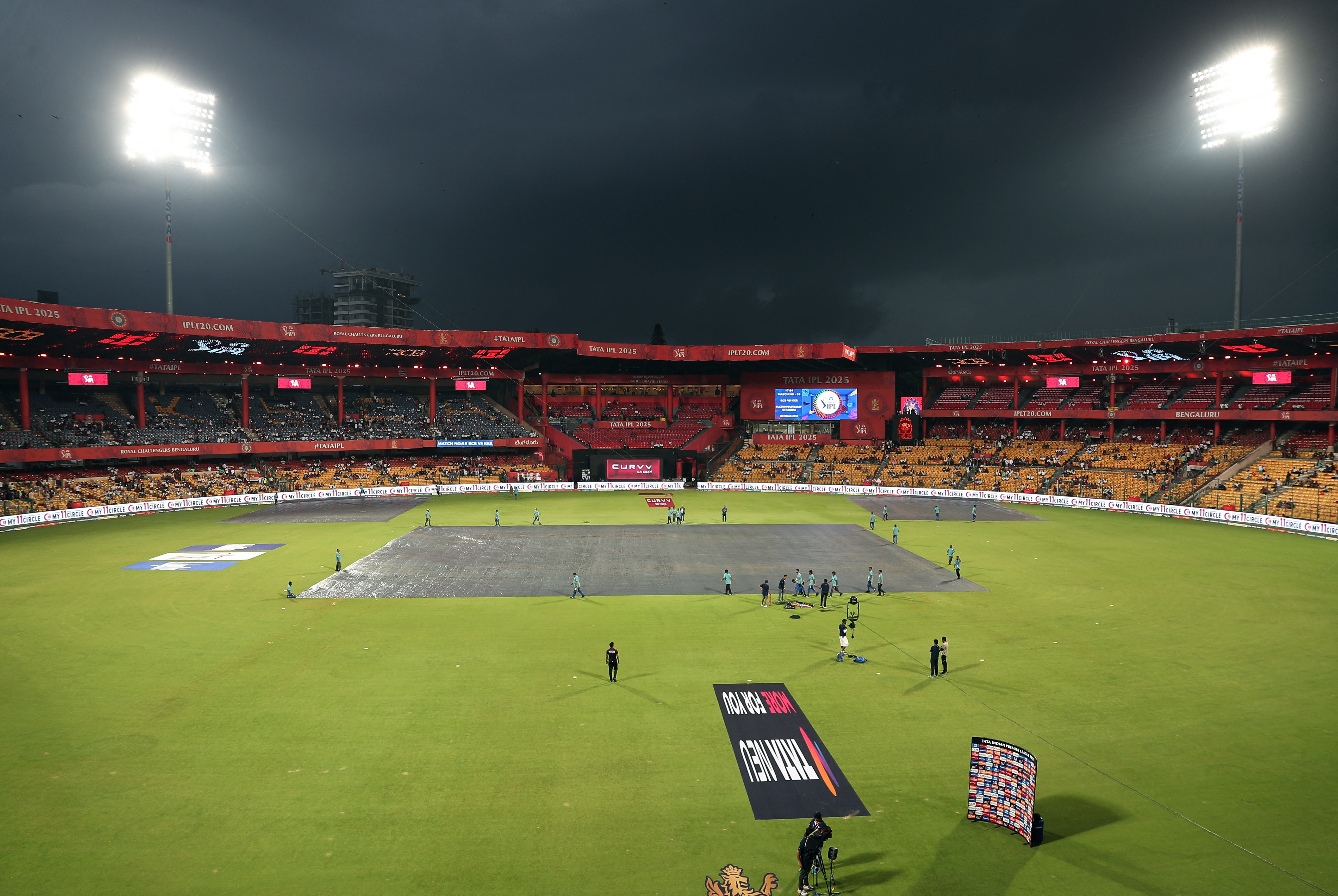 Royal Challengers Bengaluru vs Kolkata Knight Riders