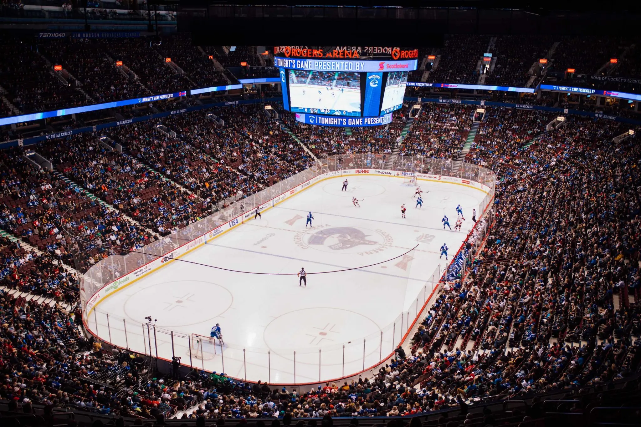 Vancouver Canucks vs Calgary Flames